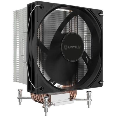 Refrigeración aire UNYKAch Socket LGA 1851 AM5 120mm UNYCOOL H61 PWM Refrigeración aire UNYKAch Socket LGA 1851 AM5 120mm UNYCOOL H61 PWM
