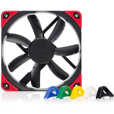 Noctua NF-S12A PWM Chromax Black Swap 120mm Noctua NF-S12A PWM Chromax Black Swap 120mm