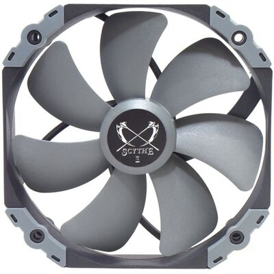Scythe Kaze Flex 140 PWM Ventilador Suplementario 140mm Negro Scythe Kaze Flex 140 PWM Ventilador Suplementario 140mm Negro