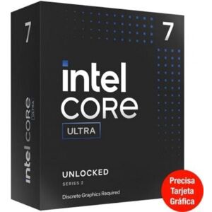 Procesador Intel Core Ultra 7 265F 20 núcleos 5.3GHz LGA1851 Arrow Lake NPU AI Boost Procesador Intel Core Ultra 7 265F 20 núcleos 5.3GHz LGA1851 Arrow Lake NPU AI Boost