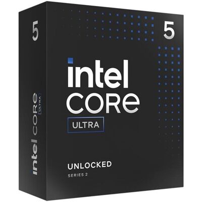 Intel Core Ultra 5 225F IA Integrada 3.3/4.9GHz Box Intel Core Ultra 5 225F IA Integrada 3.3/4.9GHz Box