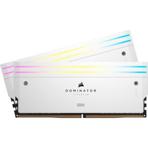 Corsair Dominator Titanium DDR5 6000MHz 32GB 2x16GB CL30 XMP Blanco Corsair Dominator Titanium DDR5 6000MHz 32GB 2x16GB CL30 XMP Blanco