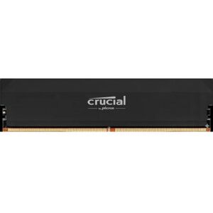 Memoria RAM Crucial PRO 16GB 1x16GB DDR5 6000MHz CL36 AMD EXPO Intel XMP Negro Memoria RAM Crucial PRO 16GB 1x16GB DDR5 6000MHz CL36 AMD EXPO Intel XMP Negro