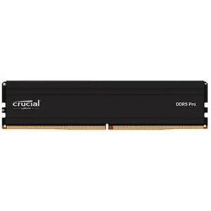 Memoria RAM Crucial Pro 32GB 1x32GB DDR5 5600MHz UDIMM 1.1V Sin RGB Memoria RAM Crucial Pro 32GB 1x32GB DDR5 5600MHz UDIMM 1.1V Sin RGB