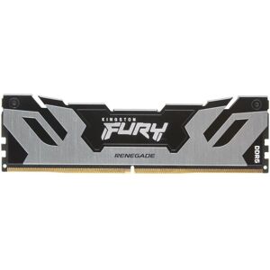 Memoria RAM Kingston FURY Renegade 24GB 1x24GB DDR5 8000MHz CL38 Intel XMP Plata Memoria RAM Kingston FURY Renegade 24GB 1x24GB DDR5 8000MHz CL38 Intel XMP Plata