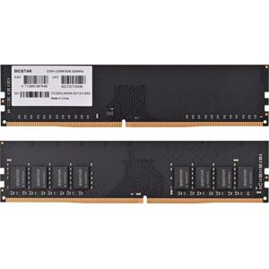 Memoria RAM Biostar DO32NU4N08 8GB 1x8GB DDR4 3200MHz CL16 DIMM Taiwan Memoria RAM Biostar DO32NU4N08 8GB 1x8GB DDR4 3200MHz CL16 DIMM Taiwan