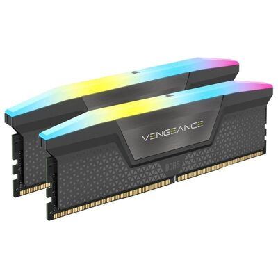 Corsair Vengeance RGB DDR5 6000MHz PC5-48000 32GB 2x16GB CL30 Dual Intel XMP y AMD EXPO Corsair Vengeance RGB DDR5 6000MHz PC5-48000 32GB 2x16GB CL30 Dual Intel XMP y AMD EXPO