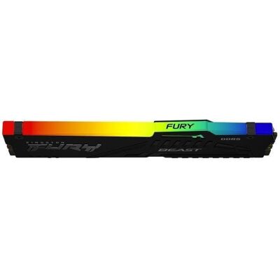 Memoria RAM Kingston FURY Beast RGB 32GB 1x32GB DDR5 5600MHz CL40 Intel XMP AMD EXPO RGB Memoria RAM Kingston FURY Beast RGB 32GB 1x32GB DDR5 5600MHz CL40 Intel XMP AMD EXPO RGB