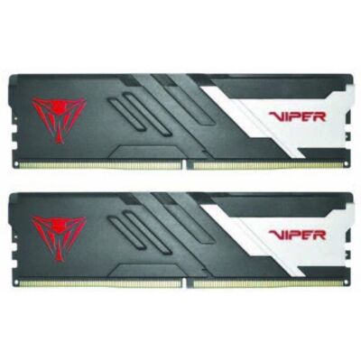 Memoria RAM Patriot Viper Venom 48GB 1x16GB DDR5 6400MHz CL32 ECC XMP Negro Blanco Memoria RAM Patriot Viper Venom 48GB 1x16GB DDR5 6400MHz CL32 ECC XMP Negro Blanco