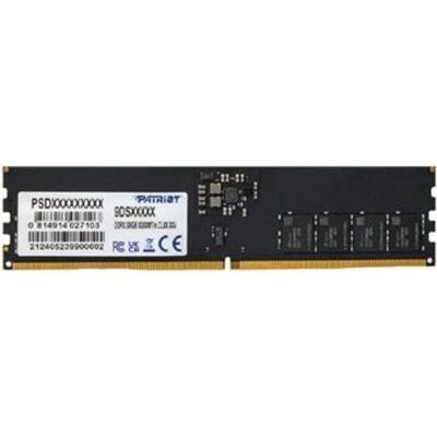 Memoria RAM Patriot PSD516G64081C 16GB 1x16GB DDR5 6400MHz CL52 Memoria RAM Patriot PSD516G64081C 16GB 1x16GB DDR5 6400MHz CL52