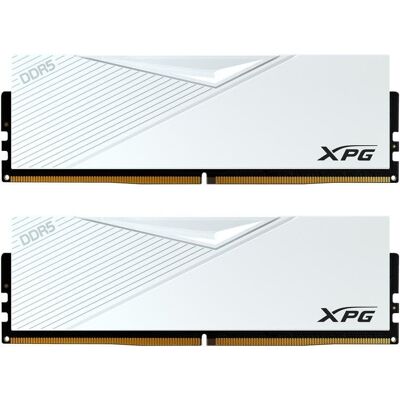 Memoria RAM ADATA Lancer 32GB 2x16GB DDR5 6000MHz CL30 Intel XMP AMD EXPO Blanco Memoria RAM ADATA Lancer 32GB 2x16GB DDR5 6000MHz CL30 Intel XMP AMD EXPO Blanco