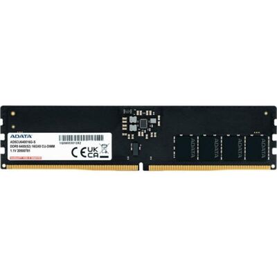 Memoria RAM ADATA CSODIMM 16GB DDR5 6400MHz CL52 1,4V para portátil Memoria RAM ADATA CSODIMM 16GB DDR5 6400MHz CL52 1,4V para portátil