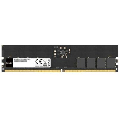Memoria RAM Lexar 16GB 1x16GB DDR5 4800MHz CL46 ECC Negro Memoria RAM Lexar 16GB 1x16GB DDR5 4800MHz CL46 ECC Negro
