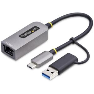 Tarjeta de Red StarTech USB-C a RJ45 2.5GbE USB 3.2 Gen 1 NBase-T Realtek RTL8156BG Bus Powered Tarjeta de Red StarTech USB-C a RJ45 2.5GbE USB 3.2 Gen 1 NBase-T Realtek RTL8156BG Bus Powered
