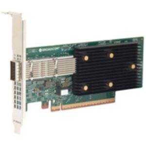 Broadcom P1400gd - Adaptador de red - PCIe 5.0 X16 Perfil bajo - 400 Gigabit QSFP112 - Adaptador de red Broadcom P1400gd - Adaptador de red - PCIe 5.0 X16 Perfil bajo - 400 Gigabit QSFP112 - Adaptador de red