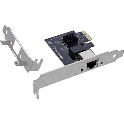 Tarjeta de Red InLine 51125T PCI Express 2.5GbE Soporte VLAN Jumbo Frame Tarjeta de Red InLine 51125T PCI Express 2.5GbE Soporte VLAN Jumbo Frame