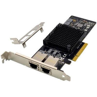 Tarjeta de Red MicroConnect MC-PCIEX8-X550-T2-D PCI Express Dual 10GbE 2 Puertos Tarjeta de Red MicroConnect MC-PCIEX8-X550-T2-D PCI Express Dual 10GbE 2 Puertos