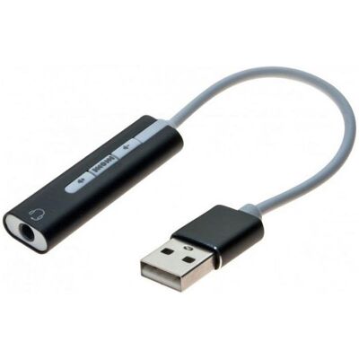 Adaptador de audio USB Tipo A Exertis Connect - Tarjeta de sonido Adaptador de audio USB Tipo A Exertis Connect - Tarjeta de sonido