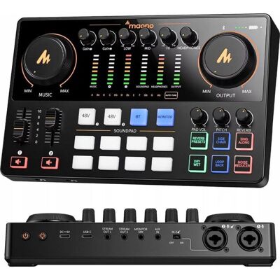 Tarjeta de Sonido Externa Maono AME2 GEN2 USB-C 192 kHz 24 Bits Stereo Tarjeta de Sonido Externa Maono AME2 GEN2 USB-C 192 kHz 24 Bits Stereo