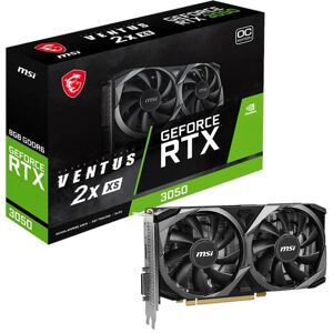 MSI GeForce RTX 3050 VENTUS 2X XS OC 8GB GDDR6 MSI GeForce RTX 3050 VENTUS 2X XS OC 8GB GDDR6