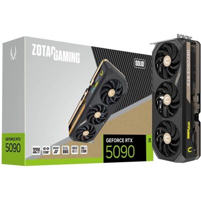 ZOTAC GAMING GeForce RTX 5090 SOLID 32GB GDDR7 Reflex 2 RTX AI DLSS4 ZOTAC GAMING GeForce RTX 5090 SOLID 32GB GDDR7 Reflex 2 RTX AI DLSS4