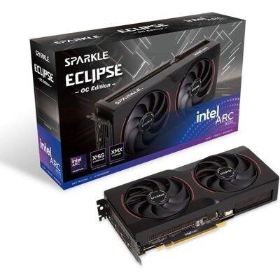 Tarjeta Gráfica Sparkle Intel Arc B570 Eclipse OC 10GB GDDR6 Tarjeta Gráfica Sparkle Intel Arc B570 Eclipse OC 10GB GDDR6