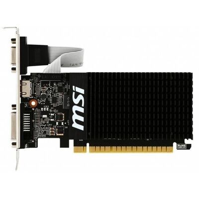 Tarjeta Gráfica MSI GeForce GT 710 2GB GDDR3 Low Profile PCIe x16 Tarjeta Gráfica MSI GeForce GT 710 2GB GDDR3 Low Profile PCIe x16