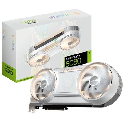 Tarjeta Gráfica Gigabyte AORUS GeForce RTX 5080 INFINITY WOOD 16GB GDDR7 Reflex 2 RTX AI DLSS4.5 Tarjeta Gráfica Gigabyte AORUS GeForce RTX 5080 INFINITY WOOD 16GB GDDR7 Reflex 2 RTX AI DLSS4.5
