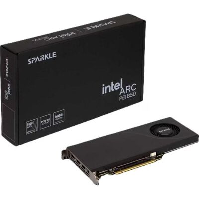Tarjeta Gráfica Sparkle Arc Pro B50 16GB GDDR6 PCIe 5.0 Blower Tarjeta Gráfica Sparkle Arc Pro B50 16GB GDDR6 PCIe 5.0 Blower