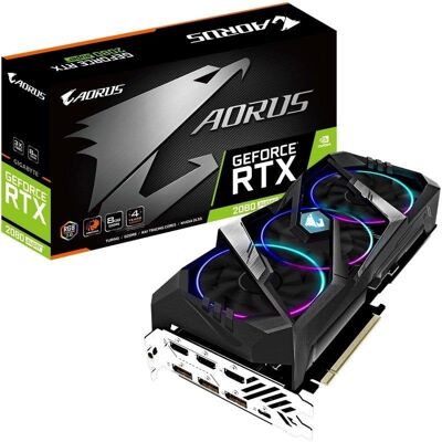 Gigabyte AORUS GeForce RTX 2080 SUPER 8GB GDDR6 Gigabyte AORUS GeForce RTX 2080 SUPER 8GB GDDR6