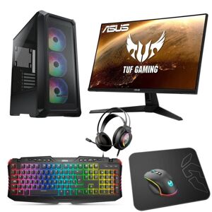 epical-q Pack Gplus47 Intel Core i5-12400F/32GB/1TB SSD/RTX 4060 + 27" 165Hz FHD IPS + Combo Gaming