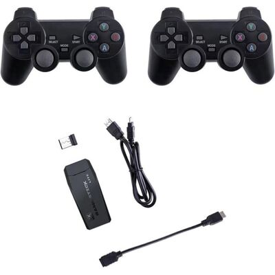 Klack Consola Retro Stick 64GB 10000 Juegos con 2 Mandos Inalámbricos Klack Consola Retro Stick 64GB 10000 Juegos con 2 Mandos Inalámbricos