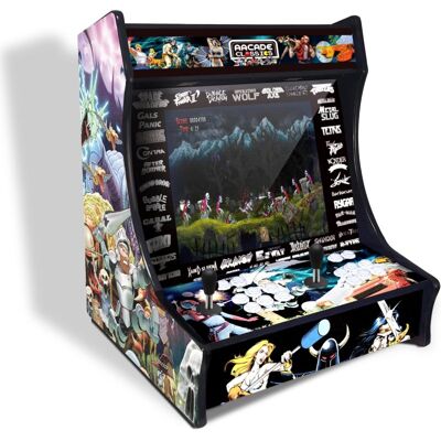 UnicView Bartop Maquina Recreativa de 19" 4:3 con 9800 Juegos Pandora Box DX 2 Plus Modelo Ghost UnicView Bartop Maquina Recreativa de 19" 4:3 con 9800 Juegos Pandora Box DX 2 Plus Modelo Ghost
