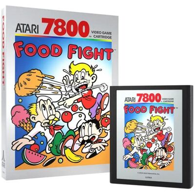 Atari 7800 Food Fight Atari 7800 Food Fight