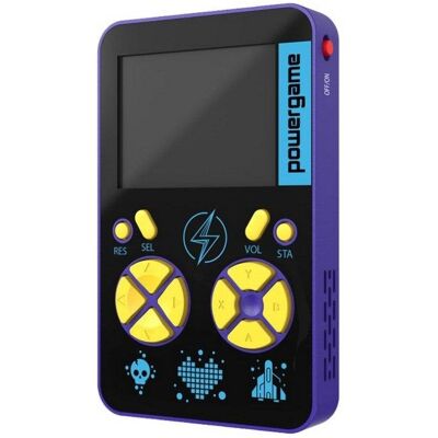 indeca-business Indeca Power Bank Retro Console Retro 256 Juegos Integrados 5000mAh Blanca indeca-business Indeca Power Bank Retro Console Retro 256 Juegos Integrados 5000mAh Blanca