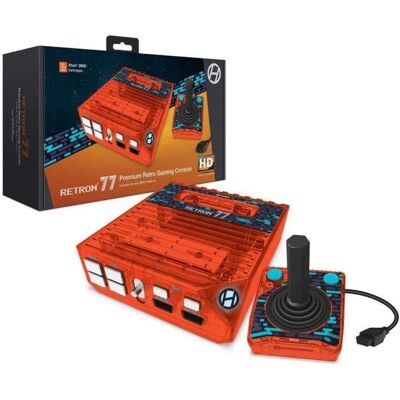 Hyperkin RetroN 77 Retro Consola Retro HD 720p para Cartuchos de Atari 2600 Ámbar Hyperkin RetroN 77 Retro Consola Retro HD 720p para Cartuchos de Atari 2600 Ámbar