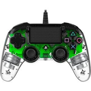 nacon Compact Controller Wired para PS4 Iluminado Verde