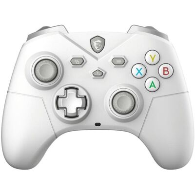 MSI FORCE GC300 WIRELESS Mando de Juego Inalámbrico Bluetooth para PC Blanco MSI FORCE GC300 WIRELESS Mando de Juego Inalámbrico Bluetooth para PC Blanco