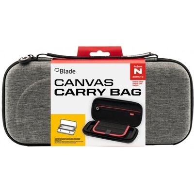 Blade Funda Canvas Carry Bag Gris para Nintendo Switch 2 Blade Funda Canvas Carry Bag Gris para Nintendo Switch 2