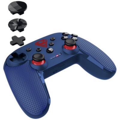 Trust Gaming GXT 542SM Muta Superman Mando Inalámbrico Triple Conexión Multiplataforma Azul Trust Gaming GXT 542SM Muta Superman Mando Inalámbrico Triple Conexión Multiplataforma Azul