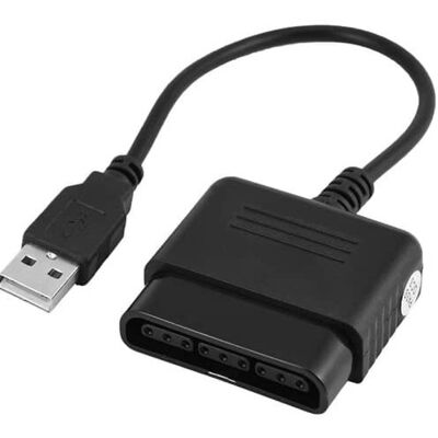 OEM Adaptador Conversor Para Mando De Ps1 Ps2 A Ps3 O Pc Negro OEM Adaptador Conversor Para Mando De Ps1 Ps2 A Ps3 O Pc Negro
