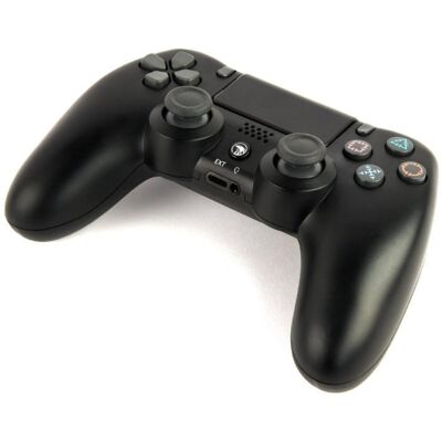Gamepad Gembird JPD-PS4BT-02 Inalámbrico/Alámbrico Negro Bluetooth PS4/PC Doble Vibración LED Gamepad Gembird JPD-PS4BT-02 Inalámbrico/Alámbrico Negro Bluetooth PS4/PC Doble Vibración LED