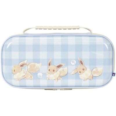 Estuche Hori NSX-088E Vault Case Eevee Azul Blanco Resistente Scratch Switch 2 Estuche Hori NSX-088E Vault Case Eevee Azul Blanco Resistente Scratch Switch 2