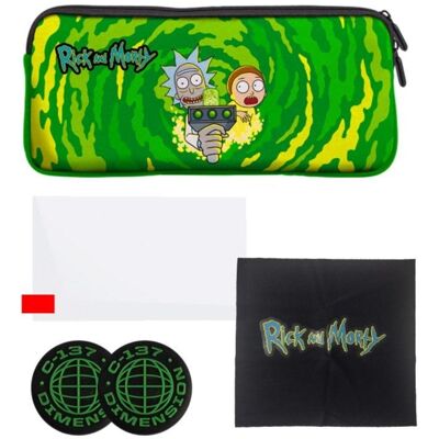 Blade Rick and Morty Pack Funda Protectora y Grips para Switch 2 Blade Rick and Morty Pack Funda Protectora y Grips para Switch 2