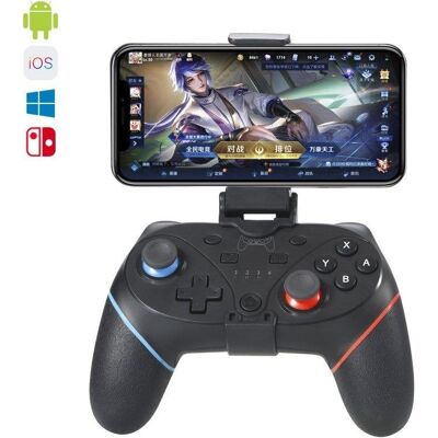 dam-electronics Mando Inalámbrico Bluetooth con Soporte Extensible para Móvil, Switch, Android, iOS y PC Dam Electronics dam-electronics Mando Inalámbrico Bluetooth con Soporte Extensible para Móvil, Switch, Android, iOS y PC Dam Electronics