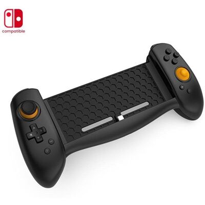 dam-electronics Mando Grip TNS-18133C para Nintendo Switch Alta Ergonomía y Vibración dam-electronics Mando Grip TNS-18133C para Nintendo Switch Alta Ergonomía y Vibración