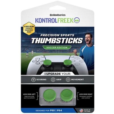 Thumbstick KontrolFreek Precision Sports Soccer Edition Verde para PlayStation 4 y 5 Thumbstick KontrolFreek Precision Sports Soccer Edition Verde para PlayStation 4 y 5