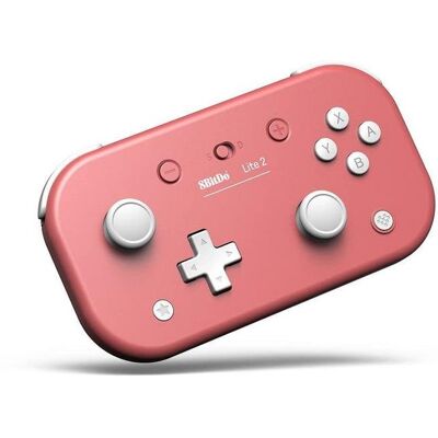 Mando 8Bitdo Lite 2 Rosa Bluetooth USB Android Nintendo Switch Batería Integrada Mando 8Bitdo Lite 2 Rosa Bluetooth USB Android Nintendo Switch Batería Integrada