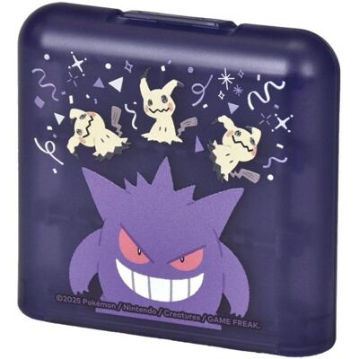 Funda para juegos HORI NSX-091E Gengar y Mimikyu Nintendo Switch 2 morada 24 cartuchos Funda para juegos HORI NSX-091E Gengar y Mimikyu Nintendo Switch 2 morada 24 cartuchos