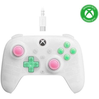 Mando 8BitDo Ultimate Mini Alámbrico USB-C para PC y Xbox Color Blanco Translúcido Mando 8BitDo Ultimate Mini Alámbrico USB-C para PC y Xbox Color Blanco Translúcido